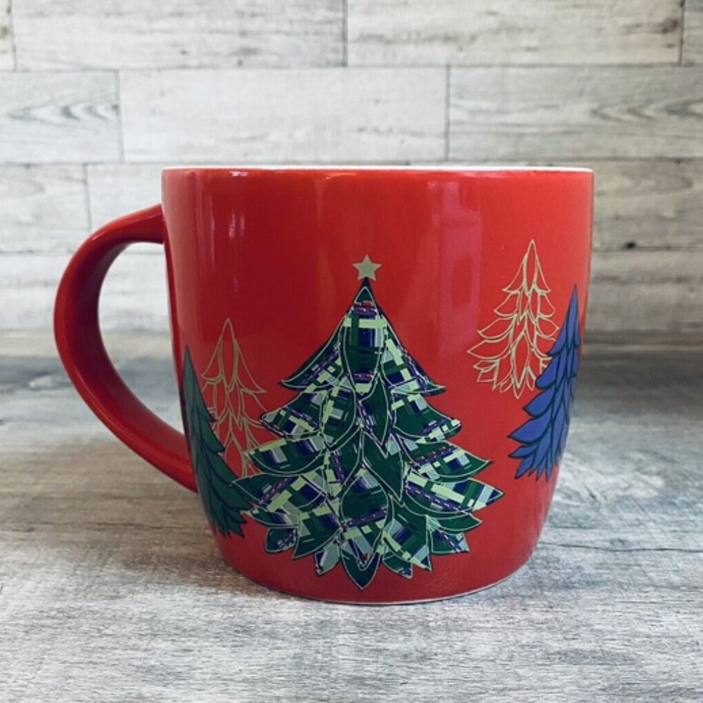 Starbucks 2020 Christmas Holiday Christmas trees 18oz Coffee Mug - Picture 4 of 5